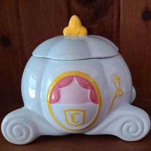Rae Dunn Cinderella Carriage Canister NWT